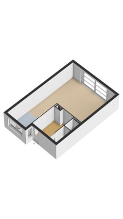 Floorplan - Henry Moorestraat 42, 1328 LW Almere
